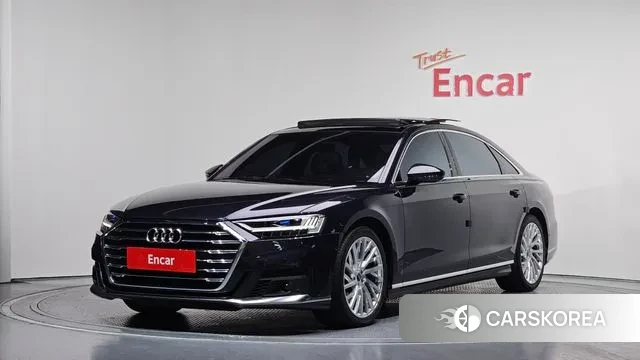 Audi A8 (D5) 2021 Синий из Кореи
