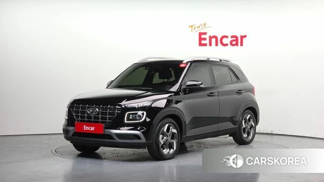 Hyundai Venue 2021 Черный из Кореи