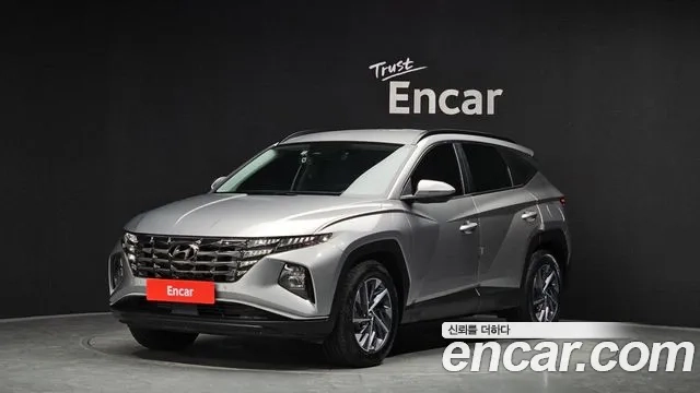 Hyundai Tucson Hybrid (NX4) 2021 Серебряный из Кореи