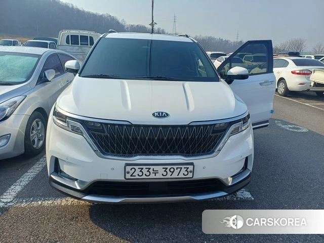Kia Carnival 4th generation 2021 Белый из Кореи