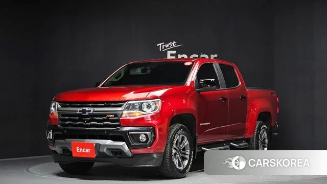 Chevrolet (GM Daewoo) Real New Colorado 2021 Красный из Кореи