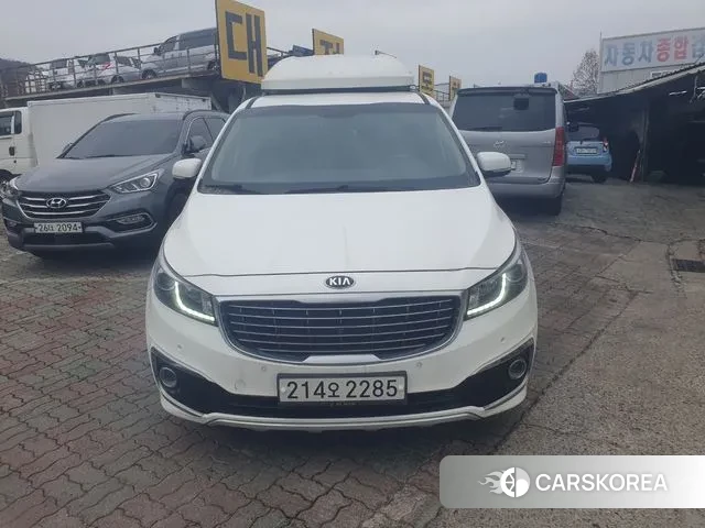 Kia All New Carnival 2018 Белый из Кореи