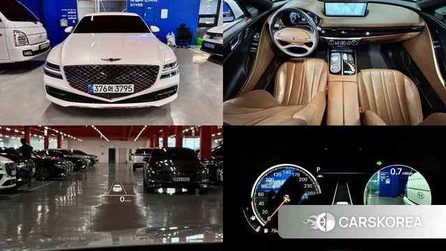Genesis G80 (RG3) 2021 Белый из Кореи