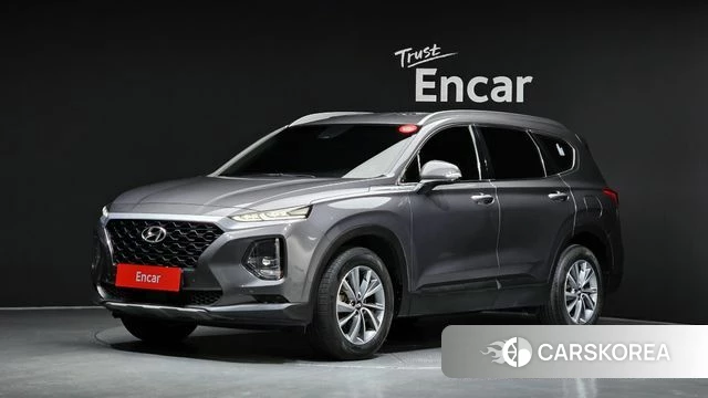 Hyundai Santa Fe TM 2018 Серый из Кореи