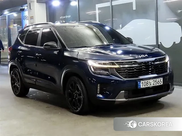 Kia The New Seltos 2023 Синий из Кореи