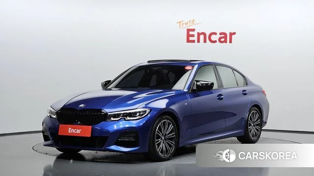BMW 3 Series (G20) 2021 Синий из Кореи