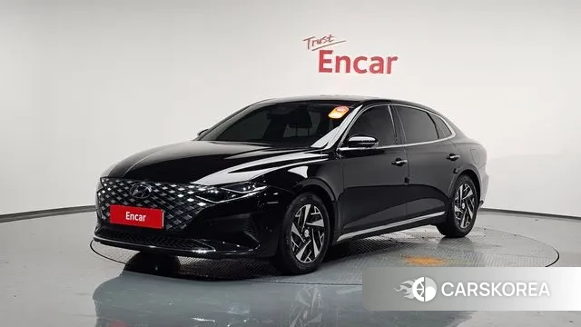 Hyundai The New Grandeur IG Hybrid 2020 Черный из Кореи