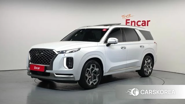 Hyundai Palisade 2021 Белый из Кореи