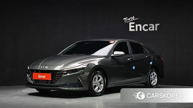 Hyundai Avante (CN7) 2020 Серый из Кореи