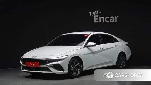 Hyundai The New Avante (CN7) 2025 Белый из Кореи