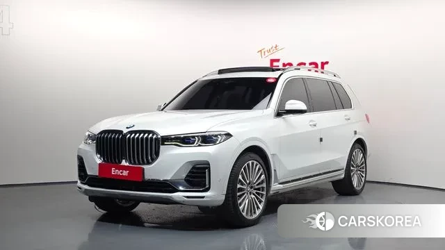 BMW X7 (G07) 2020 Белый из Кореи