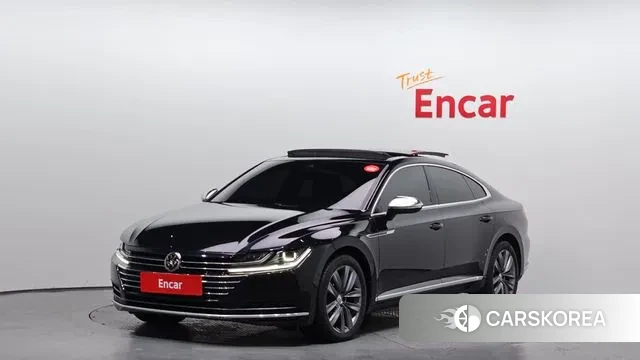 Volkswagen Arteon 2020 Черный из Кореи