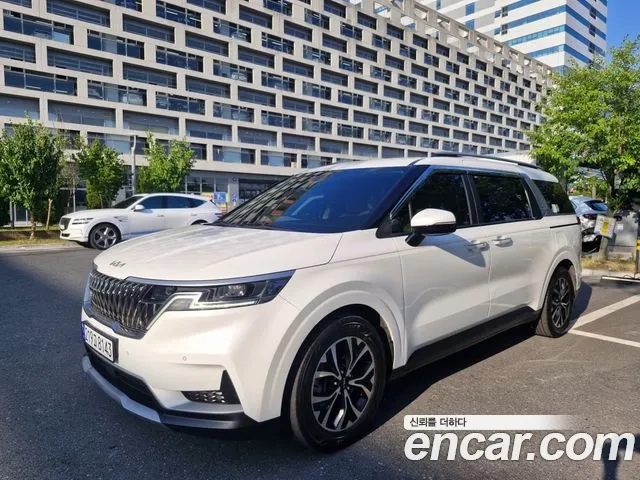 Kia The New Carnival 4th Generation 2021 Белый из Кореи