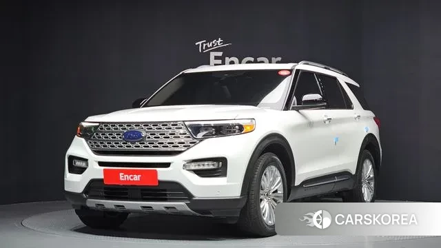 Ford Explorer 6th Generation 2021 Белый из Кореи
