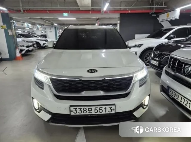 Kia Seltos 2020 Белый из Кореи