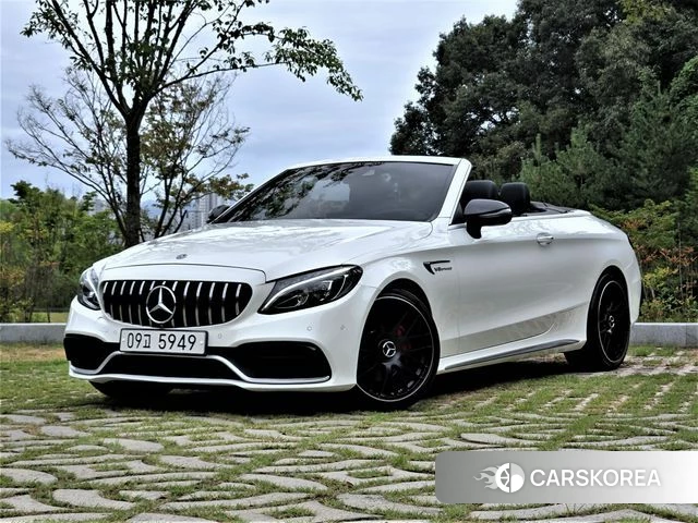 Mercedes-Benz C-Class W205 2018 Белый из Кореи