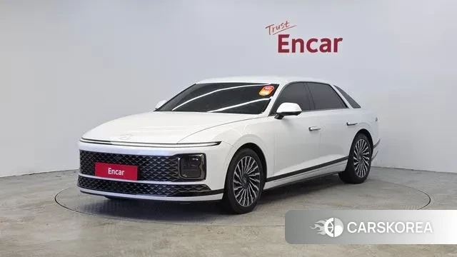 Hyundai Grandeur (GN7) 2023 Белый из Кореи