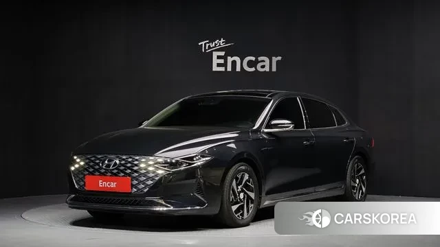 Hyundai The New Grandeur IG Hybrid 2022 Черный из Кореи