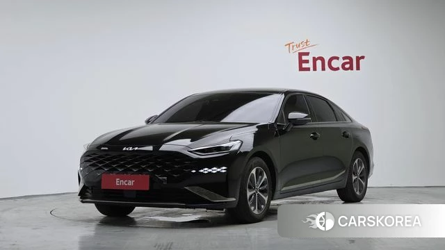 Kia K8 Hybrid 2022 Черный из Кореи