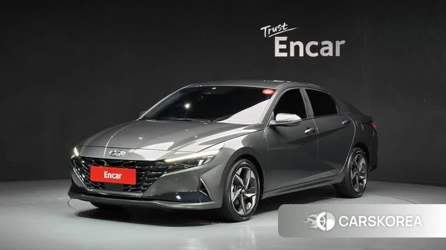 Hyundai Avante (CN7) 2020 Серый из Кореи