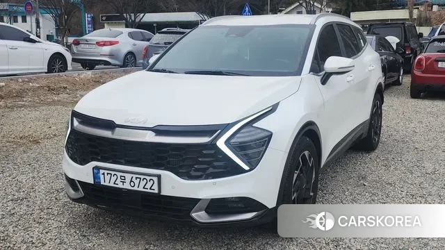 Kia Sportage 5th Generation 2022 Белый из Кореи