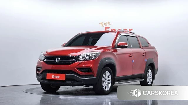 Ssangyong Rexton Sports 2020 Красный из Кореи