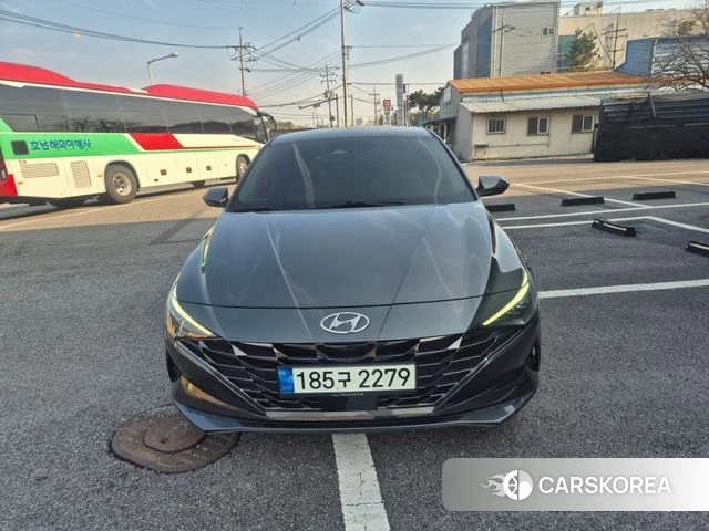 Hyundai Avante (CN7) 2021 Серый из Кореи