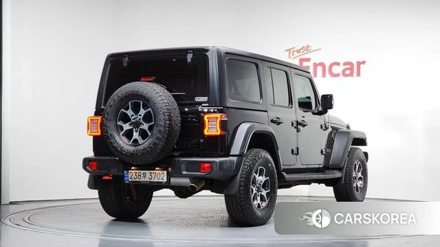 Jeep Wrangler (JL) 2023 Черный из Кореи