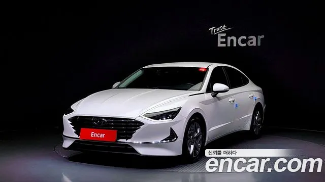 Hyundai Sonata (DN8) 2019 Белый из Кореи