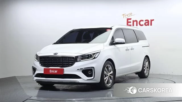Kia The New Carnival 2019 Белый из Кореи