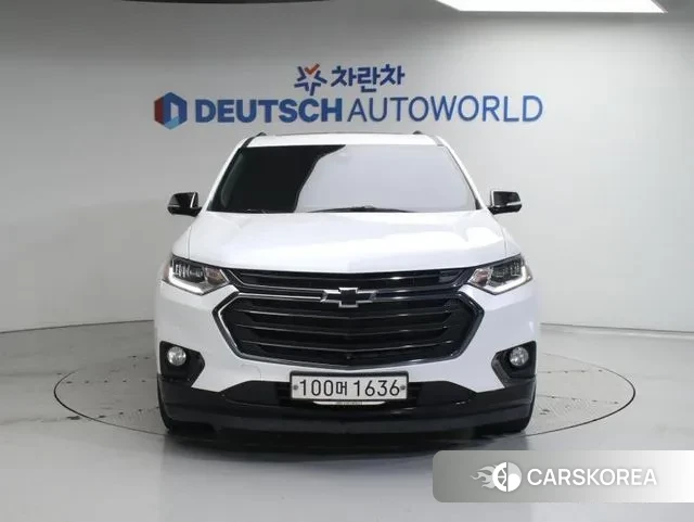 Chevrolet (GM Daewoo) Traverse 2020 Белый из Кореи