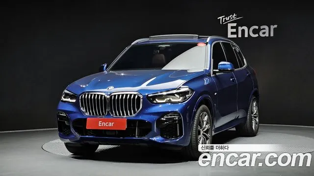 BMW X5 (G05) 2020 Синий из Кореи