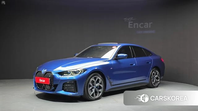 BMW i4 2023 Синий из Кореи