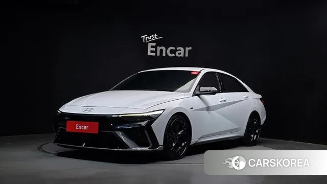 Hyundai The New Avante (CN7) 2024 Белый из Кореи