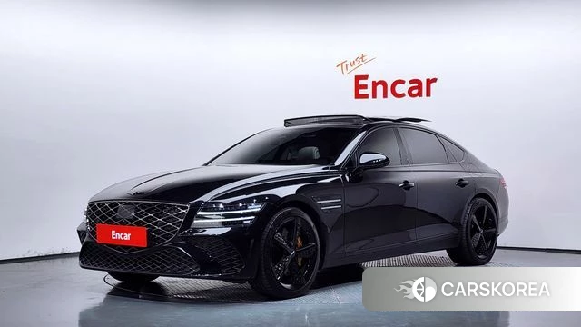 Genesis G80 (RG3) 2020 Черный из Кореи