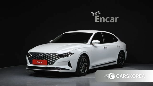 Hyundai The New Grandeur IG Hybrid 2020 Белый из Кореи