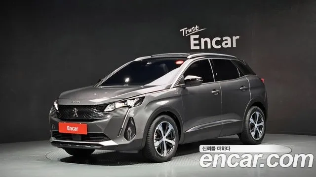 Peugeot 3008 second generation 2022 Серый из Кореи