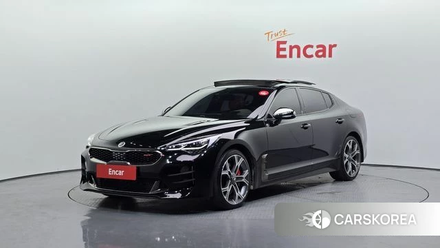 Kia Stinger 2019 Черный из Кореи