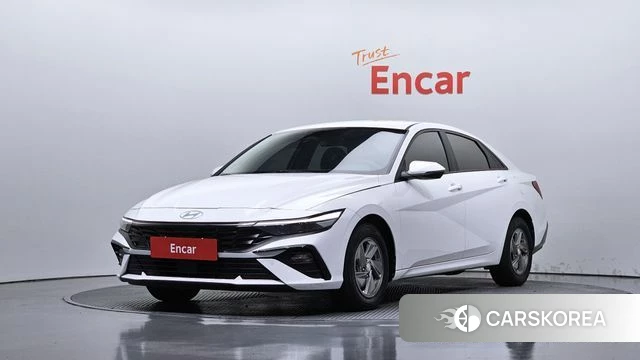 Hyundai The New Avante (CN7) 2023 Белый из Кореи