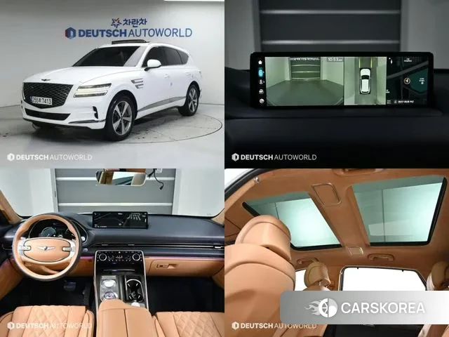 Genesis GV80 2021 Белый из Кореи