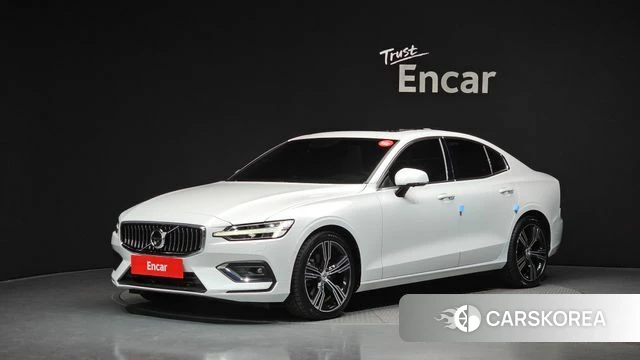 Volvo S60 3rd generation 2021 Белый из Кореи