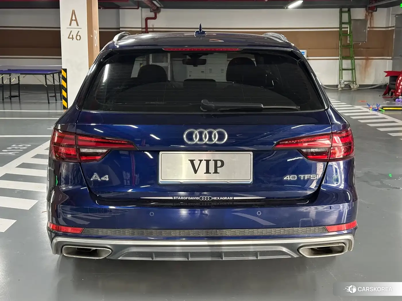 Audi A4 (imported) 2019 Синий из Китая