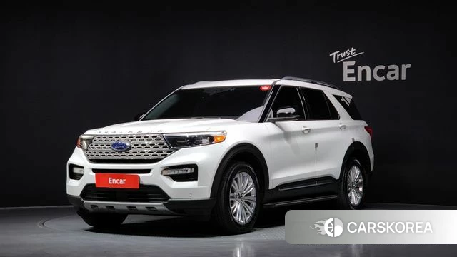 Ford Explorer 6th Generation 2022 Белый из Кореи