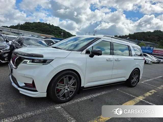 Kia Carnival 4th generation 2020 Жемчужный цвет из Кореи
