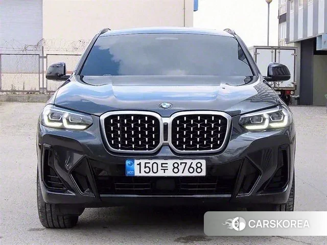 BMW X4 (G02) 2023 Серый из Кореи