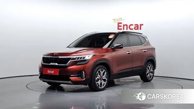 Kia Seltos 2019 Красный из Кореи
