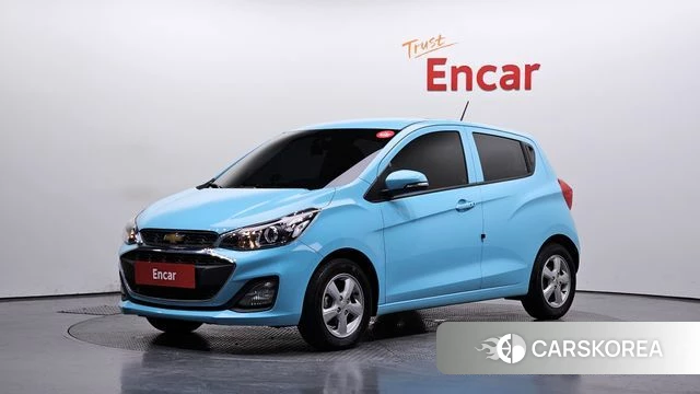 Chevrolet (GM Daewoo) The New Spark 2021 Небесно-голубой из Кореи