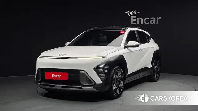 Hyundai Kona Hybrid (SX2) 2023 Белый из Кореи