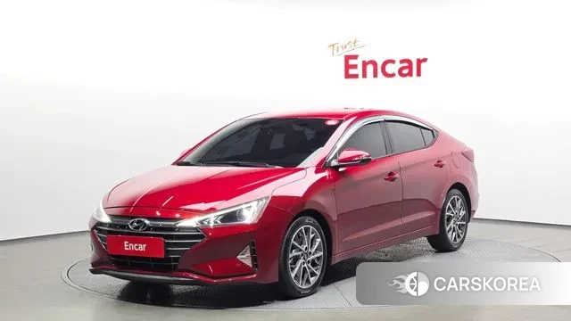 Hyundai The New Avante AD 2019 Красный из Кореи