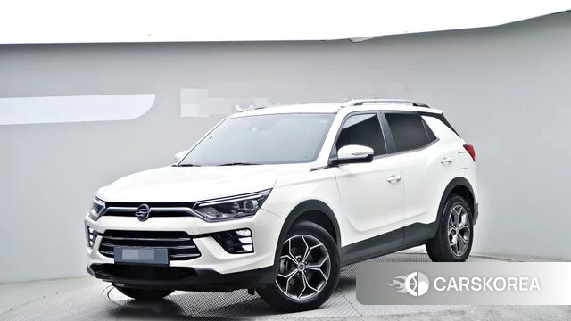 Ssangyong Beautiful Korando 2021 Белый из Кореи